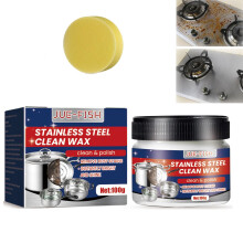 Stainless Steel Cleaning Paste with Rust Removal Nano Formula for Cookware Sinks and Metal Polish