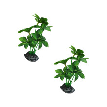 Aquarium Miniature Decorations Leaf Craft-Orchid grass