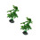 Aquarium Miniature Decorations Leaf Craft-Orchid grass 1