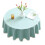 Round Dining Table Protectors Waterproof-120cm Lake Green 1