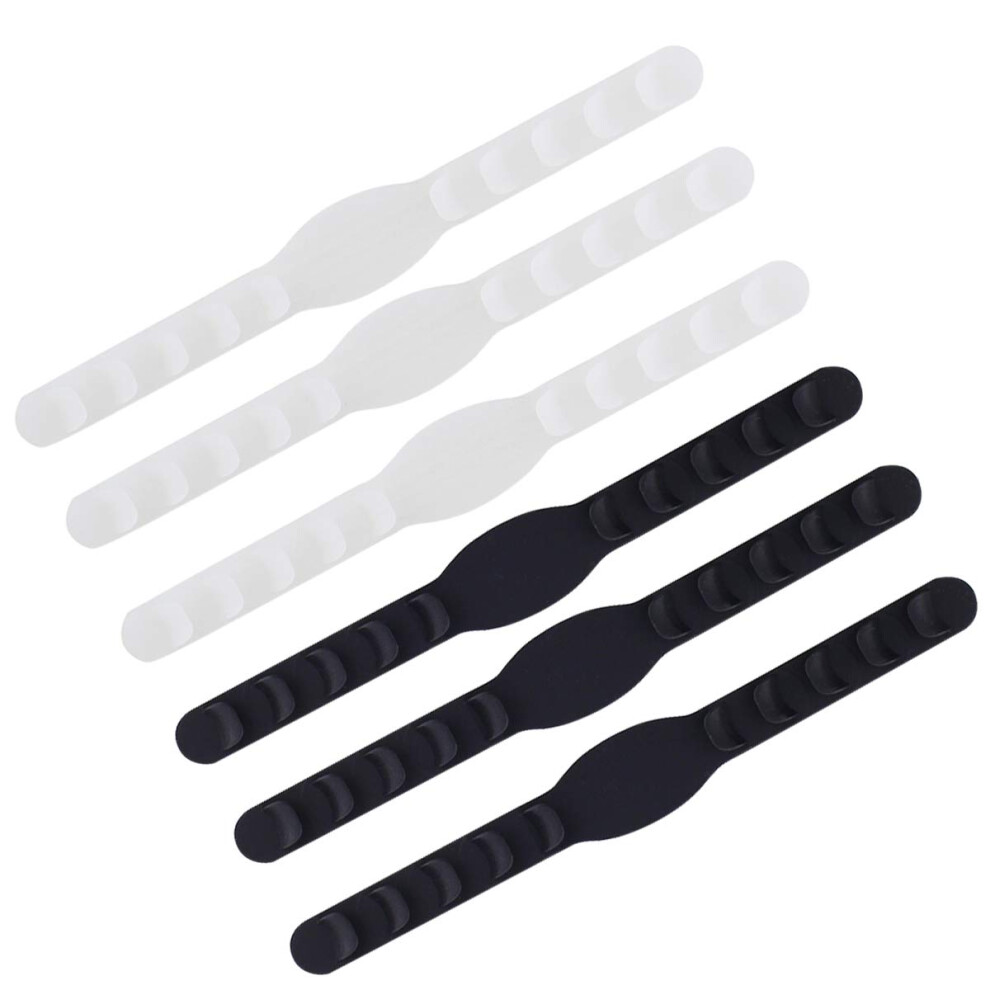 Mask Extender Ear Saver Strap Hook Adjustable Silicone Ear Relief Trimtofit Design Black Transparent 9351714661775