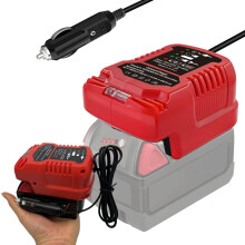 3X Car Charger for  18V M18 Battery Charger Replacement,Portable  Quick Charger,Cigarette Lighter Plug