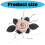 Curtain Tiebacks Decorative Curtain Holdbacks-Vitality powder 3