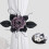 Curtain Tiebacks Decorative Curtain Holdbacks-Vitality powder 4
