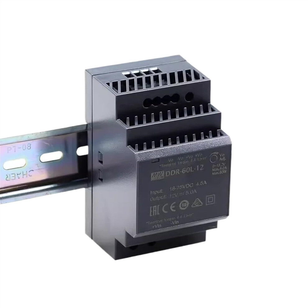 Ddr60l24 60W Industrial Din Rail Dcdc Converter, Reliable 24V 2.5A Power Supply Module 9351714661898