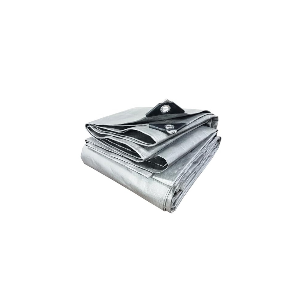Heavy Duty Waterproof Tarpaulin 3X4m, Thickened Pe Tarp With Tear Resistant Fabric For Outdoor Camping And Garden Use 9330225520429