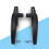 Aluminum Alloy Window Handle with Lock Core White Left Hand Replacement Secure and Corrosion‑Resistant 3