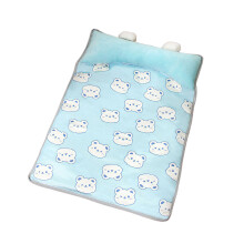 Haustier-Kühlmatte für Katzen, Hunde, Eisseidenstoff,-Blau