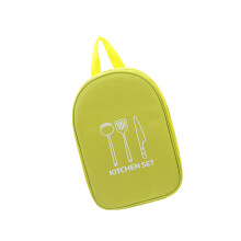 Geräumige Camp-Kochgeschirr-Organizer-Tasche, wasserdichte-Grün