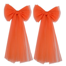 Corde d'embrasses de rideaux, embrasses de-couleur orange