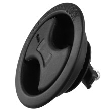 4X Car Tailgate Tool Box Cover Plate Buckle Knob Trunk Door Panel Button 64870-60011 for Land LC200 Black