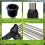 Adjustable 360 Degree Rotating Tripod Sprinkler With 1Inch 2