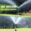 Weitbereichssprinkler mit Stativmontage, 90 180 360 Grad, 5