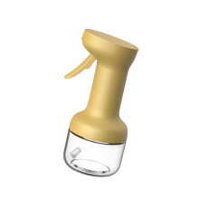 Nonslip Silicone Handle Oil Misters Bottle Leak-280ml yellow