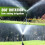 Leakproof Stainless Tripod Sprinkler Multiple Connection Option 4