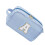 Striped Makeup Storage Bag Multipocket Sewing-Blue stripes A 1