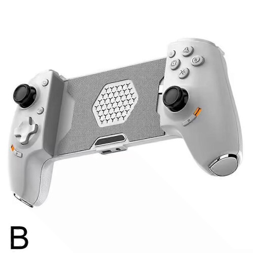 (Titanium For iPhone 16 pro) Mobile Phone Telescopic Game Controller Hall Bluetooth TypeC Dual Mode