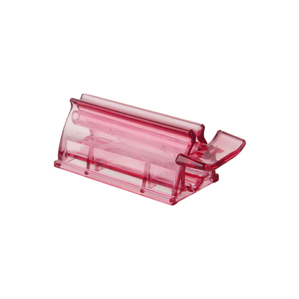 Purple/Red Space Saving Toothpaste Dispenser Tube Roller