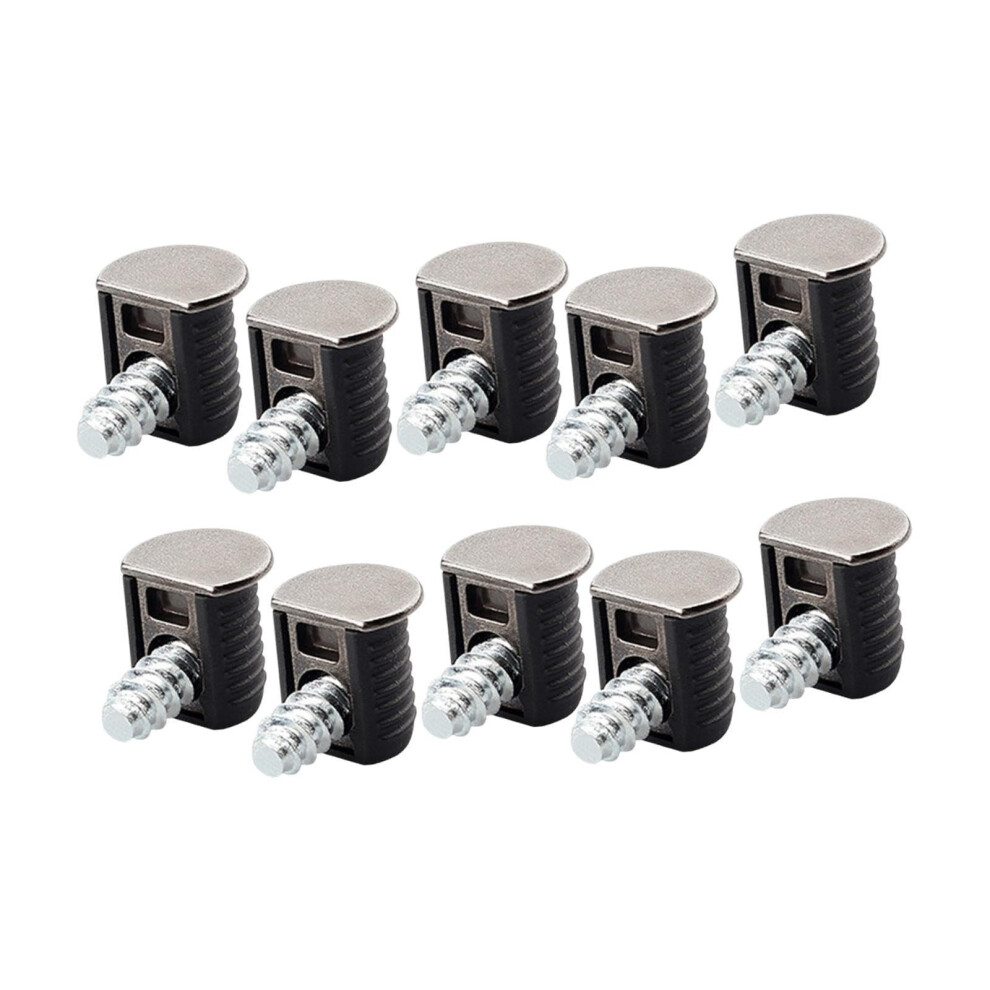10X Round Metal Shelf Pins Cabinet Shelf Support Pegs Easy Installation For Closet And Book Shelves 9330225520689