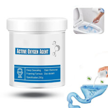 Foaming Toilet Cleaner Powder 1PC, Deep Clean Odor Removal Formula for Toilet, Urinal and Tank
