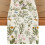Tischdecke mit Blumenmuster, maschinenwaschbar,-A 4