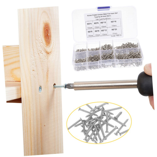 Computer Screw Assortment Kit for SSD and Hard Drive Mounting, Broad Device Compatibility, Organized Box 1