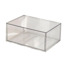 Packung mit 1 funktionellen, durchsichtigen, platzsparenden,-XL
