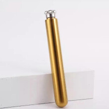 (Electroplated gold) Bodice Chiller Tube, Bodice Chiller Corset Cooler, Stainless Steel Pocket Flask
