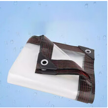 Clear Waterproof Tarpaulin 2x2m PE Sheeting with Heat Insulation and WearResistant Material for Garden Use