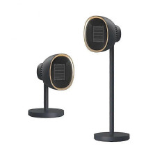 (black 2) Portable Electric Mini Fan Home Bathroom Fast Heating Radiator Vertical Cooling And Heating Dual-purpose Fan Electric Heater