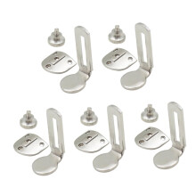 5 Sets Clarinet and Oboe Rest Clamp Kit, Secure Hold Down Clamps for Professional Performance