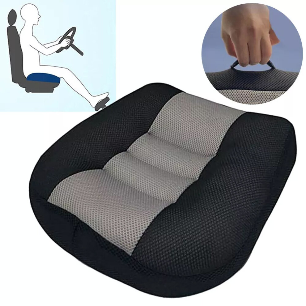 Car Booster Seat Cushion Short People Support Mat Car Seat Pad Adult 771700663696