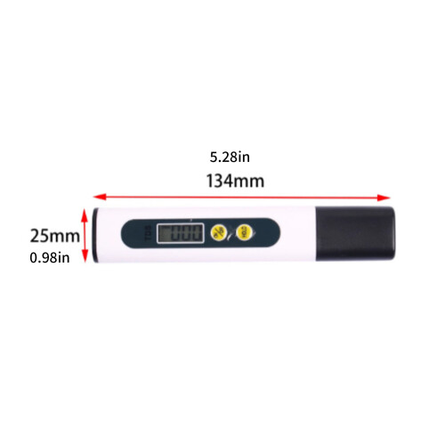 Lightweight Water Quality Meter Detector Fast Measurement Quick 2
