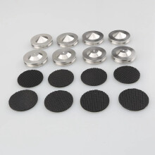 22x28mm HiFi Speaker Isolation Feet with Vibration Isolation Design for Turntable and Audio Equipment