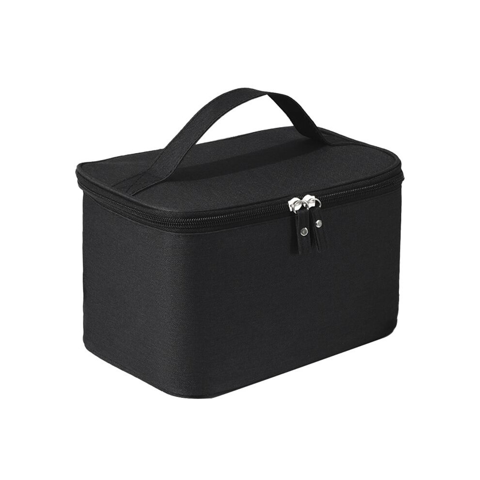 Tauoh Travel Men Toiletry Bag Out Of Household Travel Oxford Fabric Waterproof Makeup Bag Women's Cosmetics Storage Bag Black