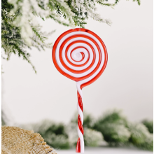 Bright Acrylic Christmas Pick Ornament Home Use for Holiday Tree Party Decoration