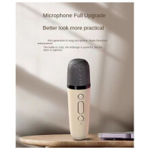 Karaoke Machine with 2 Wireless Microphones, Portable  Speaker