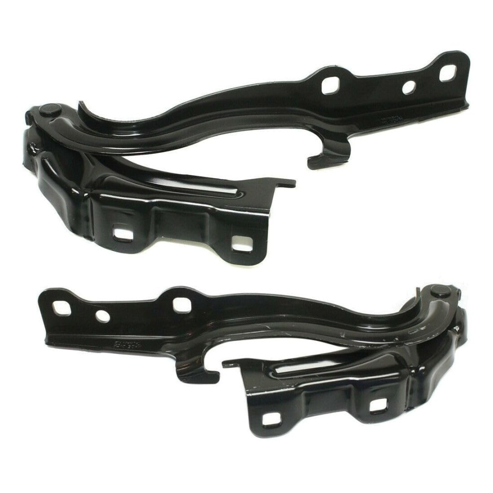 Hood Hinges Set For Chevy Impala 2014Â2018 Driver And Passenger Side Durable Steel Direct Replacement 9330225521204