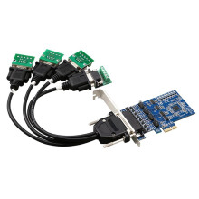 PCI-E to RS485/422 Expansion Card Industrial-Grade Serial Card Converter with Voltage Suppression Protector,4