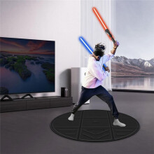 DEVASO Tappetino VR Occhiali VR Giochi Circostanti Tappetino Movimento nel Piedi Tappetino Pieghevole Antiscivolo nel PU Accessori per Occhiali VR
