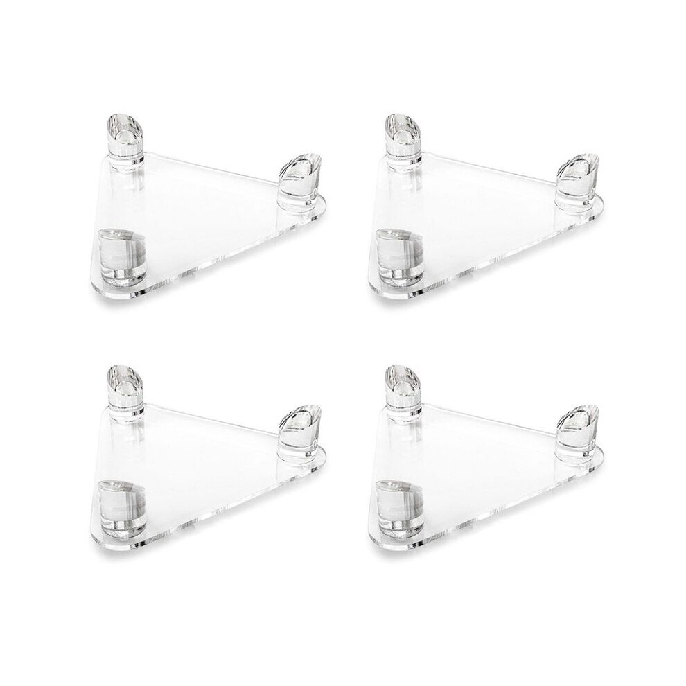 4X Acrylic Stand - Holds Footballs, Basketballs, Volleyballs Or Soccer Balls - Display Stand Or Holder 6032154257928