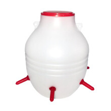 Goat Feeding Bucket with SixNipple Feeding System, Easy Clean Lamb Feeder for Durable Farm Use