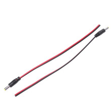 200 Pcs 5.5 X 2.1mm Male Power Jack Plug CCTV Camera Power Connection