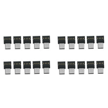 20pcs Ultra Type-C USB-C to USB 2.0 OTG Adapter for Cell Phone Tablet & USB Cable & Flash Disk