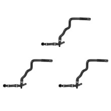 3X Tuyau 17127617377 D'Échangeur de Chaleur de Turbocompresseur de Tuyau de Turbo pour 1 Série 2 Série 3 Série 5 Série X1 X3