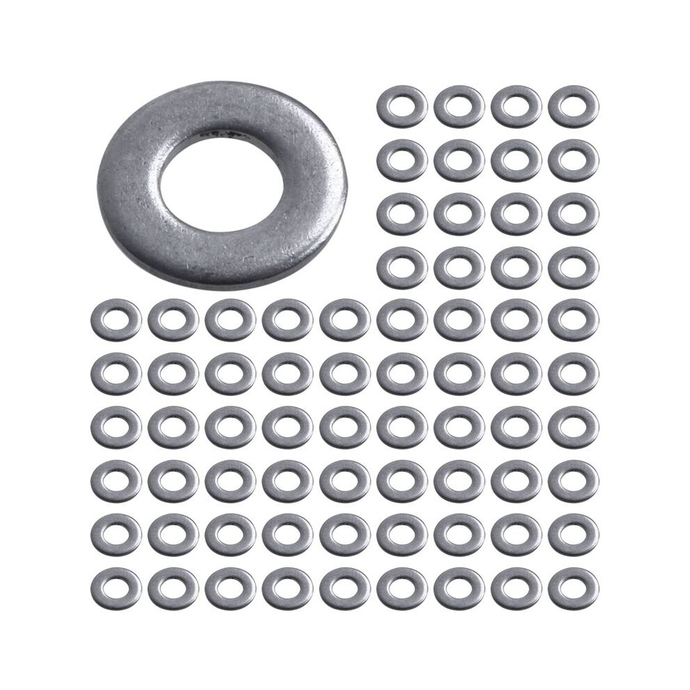 500Pcs M3 3 Mm Metric 304 Stainless Steel Flat Washer Silver 6032767173271