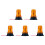 5X Forklift 30 Led Beacon Light Strobe Lamp Hazard Emergency Flashing Warning Amber 1