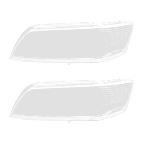 2X Car Left Headlight Shell Lamp Shade Transparent Lens Cover for  Lancer Evolution 2005-2006 1