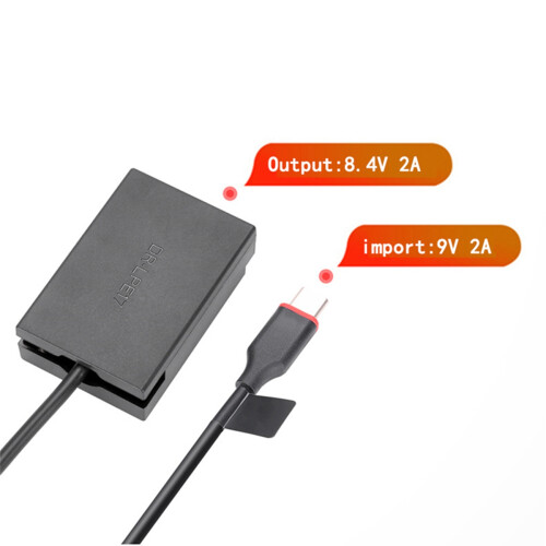 ACK-E17 Type USB C LP-E17 Dummy Battery  Power AC Adapter for   200D 750D 760D 770D 800D 850D Camera Charger 2