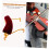 Violin Shoulder Rest with Soft Cushioned Surface, Adjustable Support for Students and Beginners 3